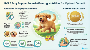 BOLT Launches “BOLT Dog Puppy” to Help Little Pups Grow Strong