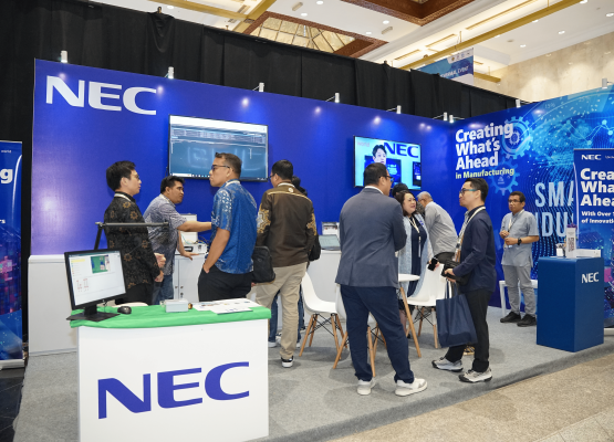 NEC Indonesia Tampilkan Solusi Smart Manufacturing di Indonesia 4.0 Conference & Expo