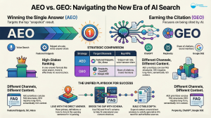 AEO vs GEO: How to Win Instant Answers and AI Citations