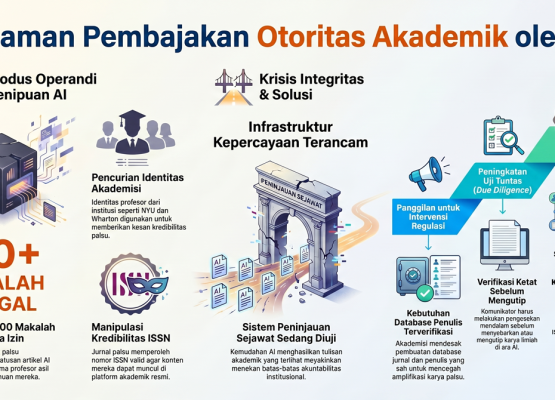Jurnal Palsu, Profesor Asli: Bagaimana AI Menggerus Kepercayaan Akademik