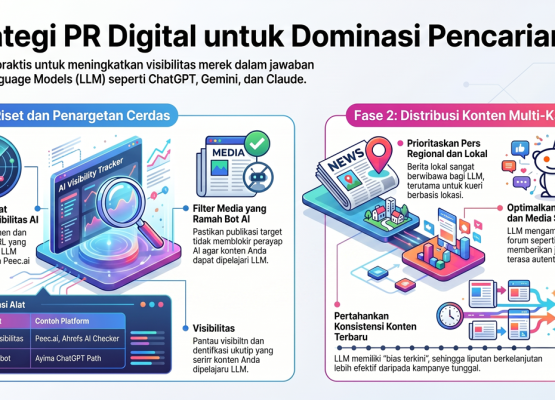Cara Menggunakan PR Digital untuk Meningkatkan Visibilitas Merek Anda di LLM