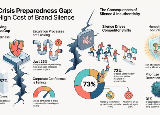 The Speed of Silence: What the Latest Crisis Communications Data Reveals About Brand Survival