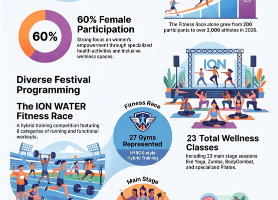 IONATION 2026: Indonesia’s Largest Workout & Wellness Festival Draws 9,000+ Participants in a Single Day