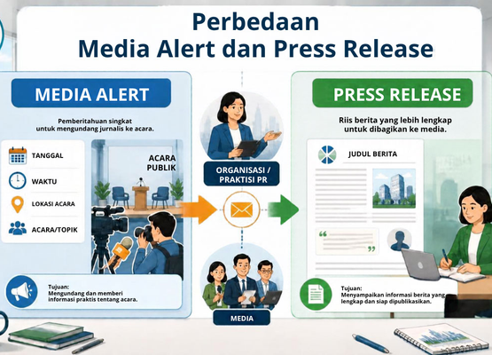 Serial Kuliah SEQARA: Perbedaan Media Alert dan Press Release