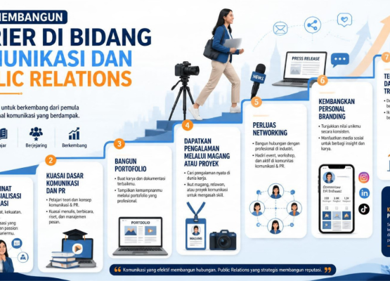 6 Cara Membangun Karier di Bidang Komunikasi